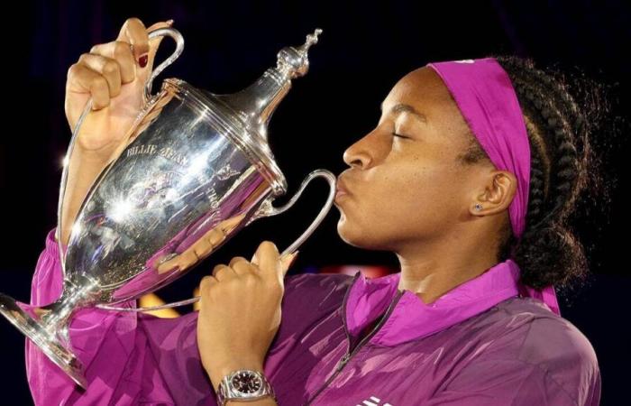 Clasificación WTA. Pese a su victoria en el Masters, Gauff sigue tercero