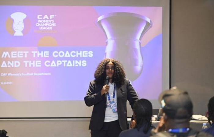 CAF organiza su “Encuentro con Entrenadores y Capitanes” como parte de su misión de fortalecer el fútbol femenino