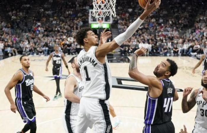 Victor Wembanyama y los Spurs traen la lluvia a los Kings • Basket USA