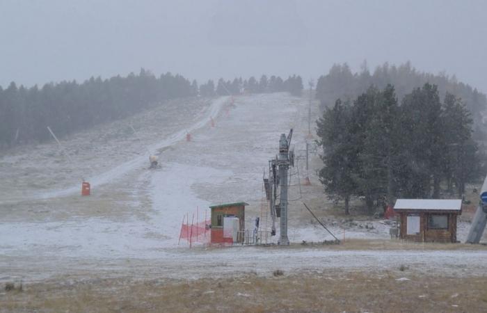 Llega el frío, lluvia y nieve anunciadas por Météo France en los Pirineos Orientales