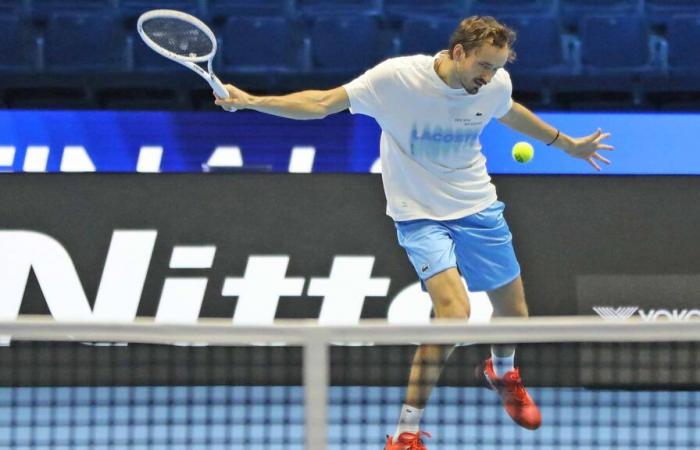 Medvedev Turín 2024 Práctica | Finales Nitto ATP