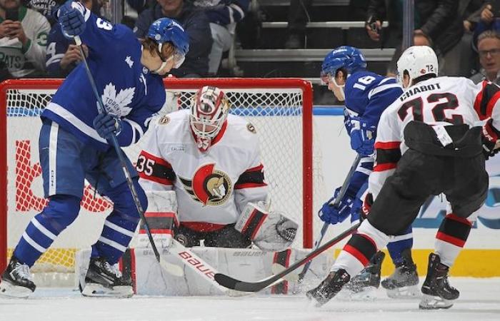 Linus Ullmark cierra la puerta, los Senadores ganan 3-0 a los Maple Leafs