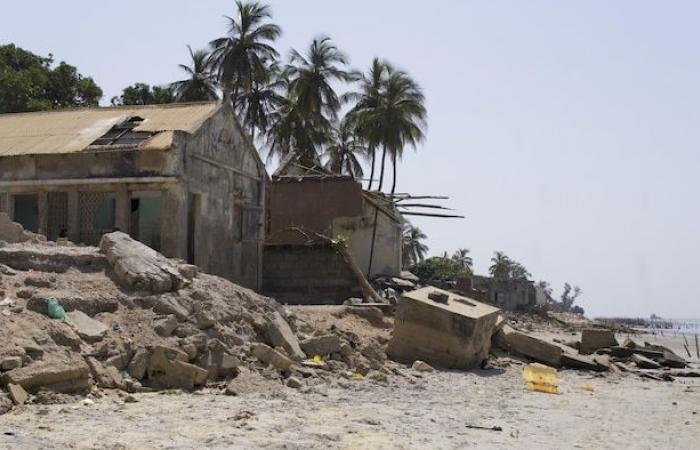 Cuando el océano se traga las costas de Senegal