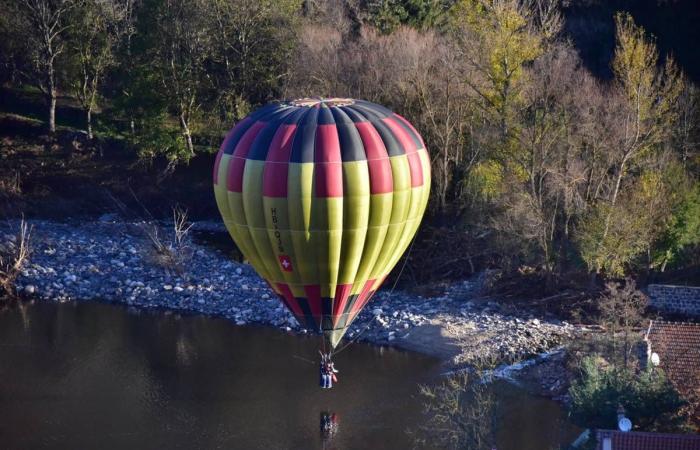 “Fue absolutamente magnífico”: este piloto de globo aerostático asombrado por su vuelo sobre el Alto Loira