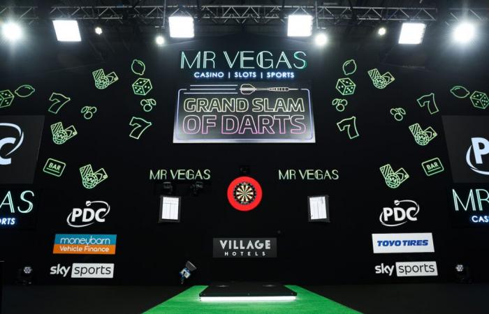 2024 Mr Vegas Grand Slam of Darts: último día cuatro