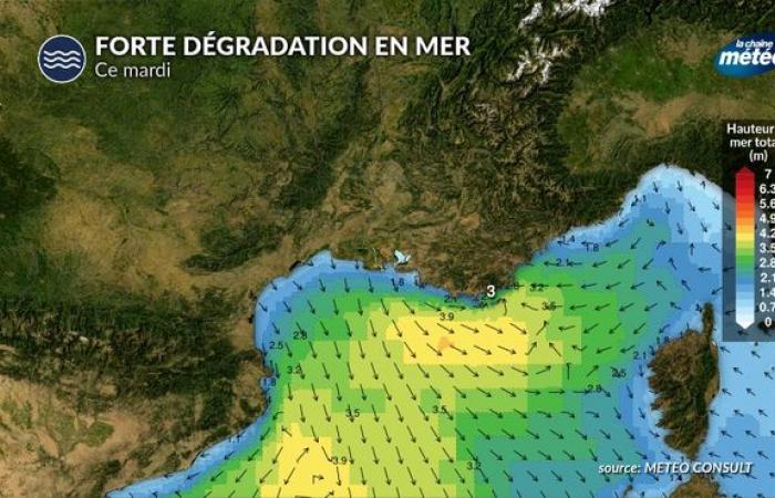 Cuidado con fuertes tormentas en Provenza-Alpes-Costa Azul este martes