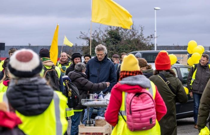 “Tomé la mano de Virginie Efira”: 280 extras interpretan a la actriz cesarizada en Angulema