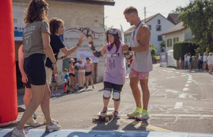 La carrera solidaria en Chevilly recauda 20.000 francos