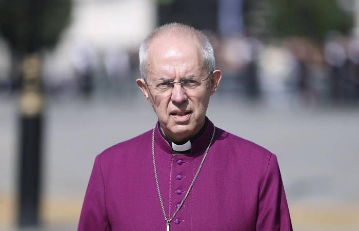 El líder de la Iglesia Anglicana, Justin Welby, anuncia su dimisión