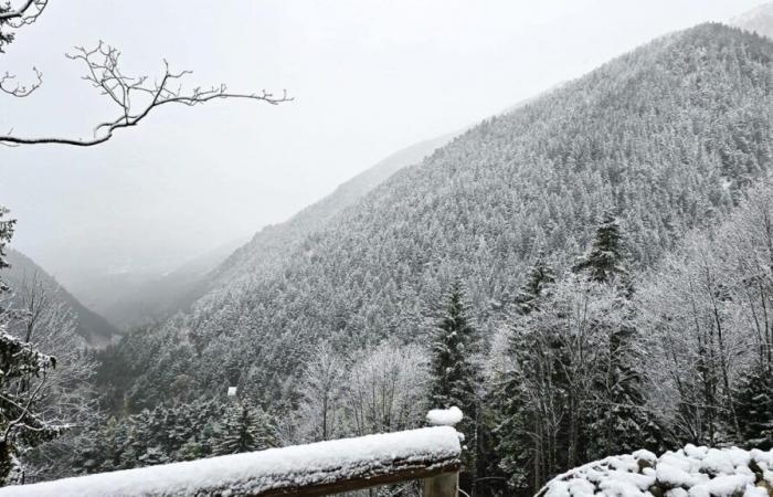 Cerca de Niza caen las primeras nieves: aquí tenéis las magníficas imágenes