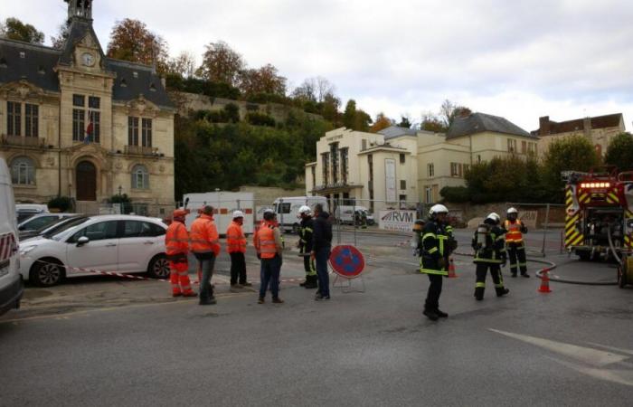 Cine y ayuntamiento evacuados tras una fuga de gas en Château-Thierry