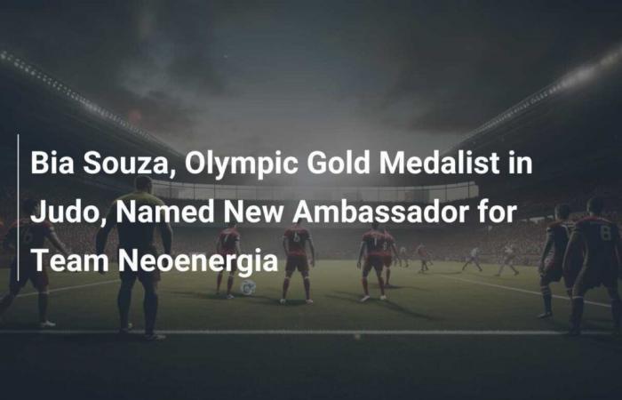 Bia Souza, medallista de oro olímpica en judo, nombrada nueva embajadora del equipo Neoenergia