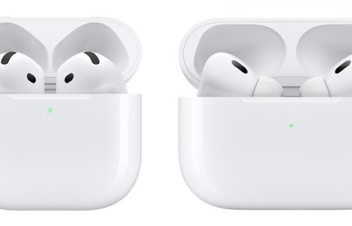 Una actualización de software para AirPods 4 y AirPods Pro 2