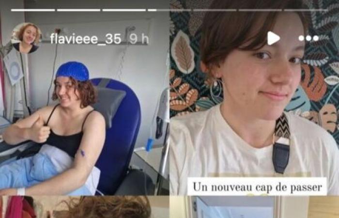 El amor está en el prado: Flavie, víctima de una fuerte caída del cabello debido al tratamiento contra el cáncer, revela fotos