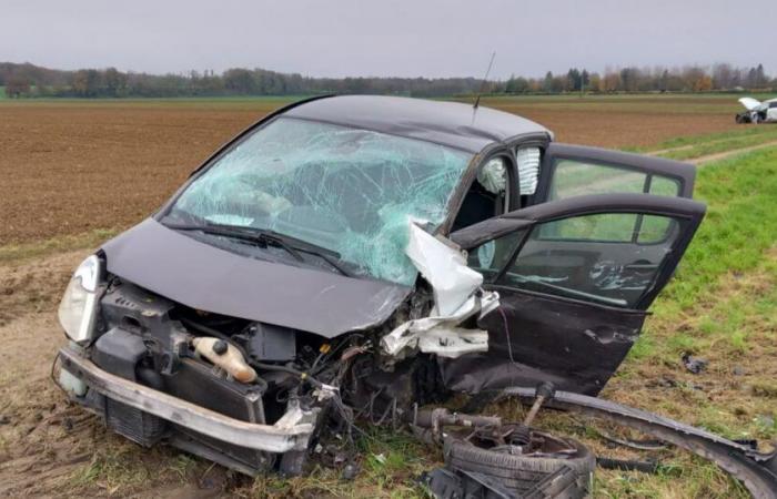 Juró. Dos heridos en estado grave tras una colisión en la recta de Ounans