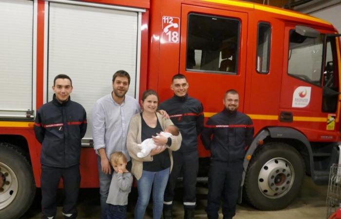 En esta localidad de Ille-et-Vilaine, Martin nació en casa gracias a los bomberos