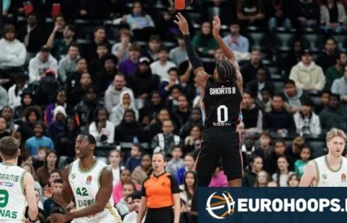 TJ Shorts y Paris hacen el trabajo ante el Zalgiris