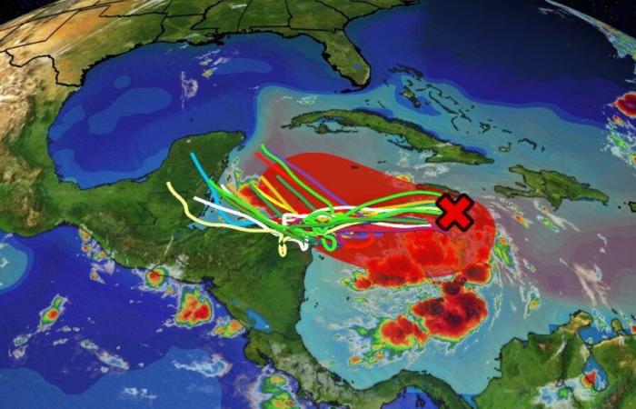 Es probable que se forme tormenta tropical Sara en el Caribe