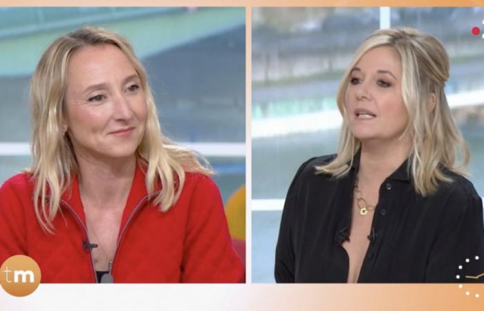 Flavie Flament se equivoca con Audrey Lamy en Télématin