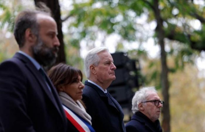 París rinde homenaje a las víctimas del 13 de noviembre, en presencia de Michel Barnier