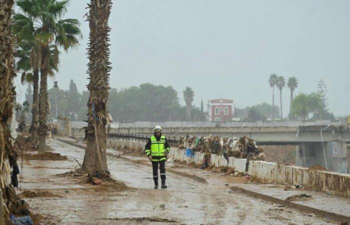 El sur de España volvió a quedar empapado por unas lluvias torrenciales