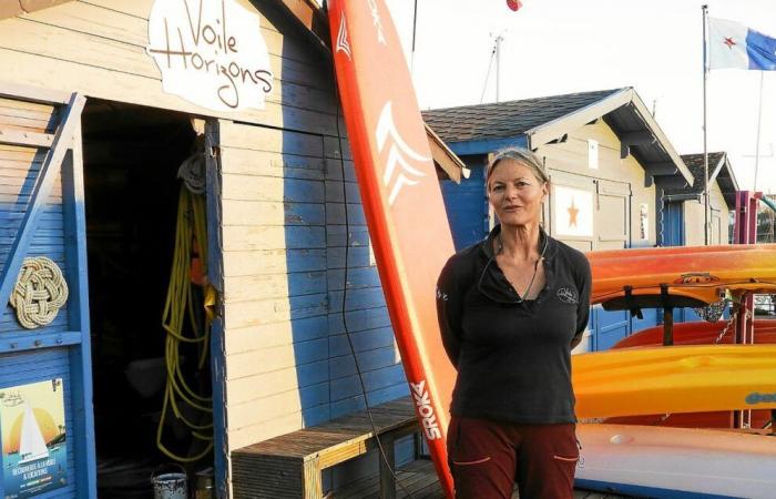 “La bahía de Douarnenez es ideal para aprender a navegar”: Frédérique Matthys toma el mando de Voiles Horizons