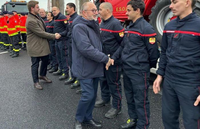 Inundaciones en España: diez bomberos de los Pirineos Orientales en misión a Valencia