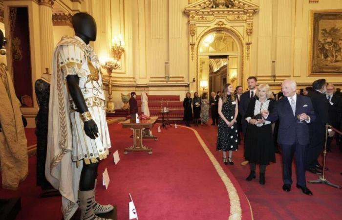 King celebra la industria del cine y la televisión en el Palacio de Buckingham