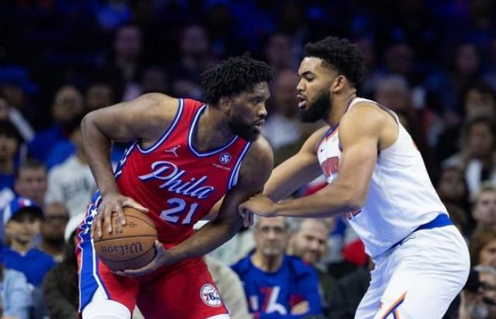 Los Philadelphia Sixers pierden ante los New York Knicks por el regreso de Joel Embiid