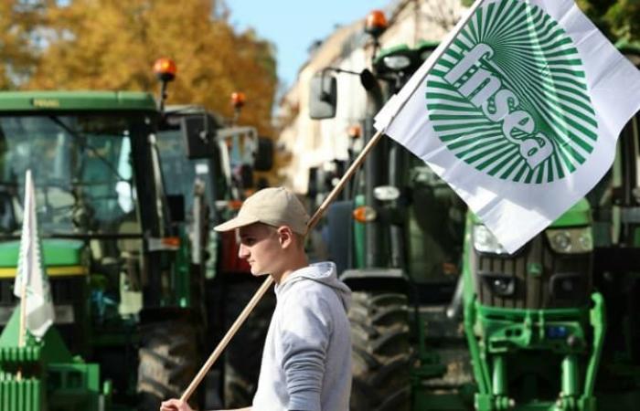 el presidente del FNSEA llama a la movilización nacional “a partir del lunes”