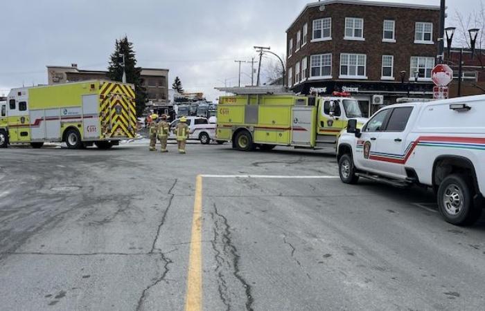 Una fuga de gas paralizó el centro de Rouyn-Noranda