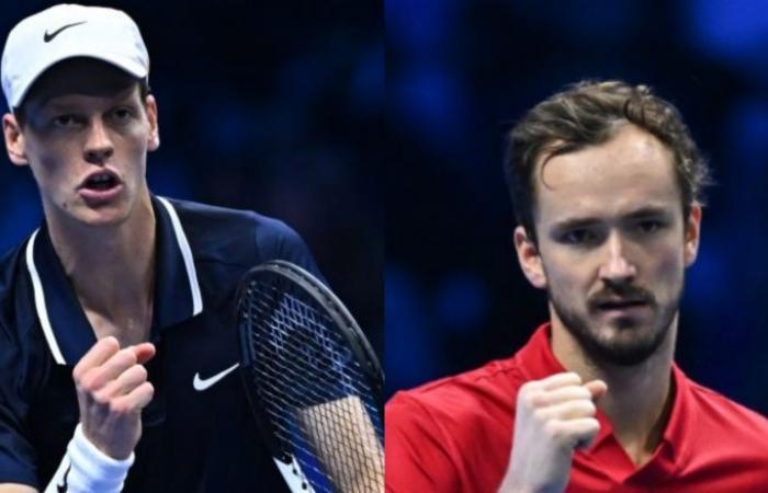 Tenis. Finales ATP – Sinner-Medvedev y Fritz-De Miñaur en el programa de este jueves