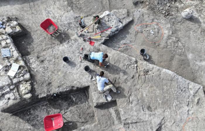 este pueblo revela restos medievales en el centro de la ciudad