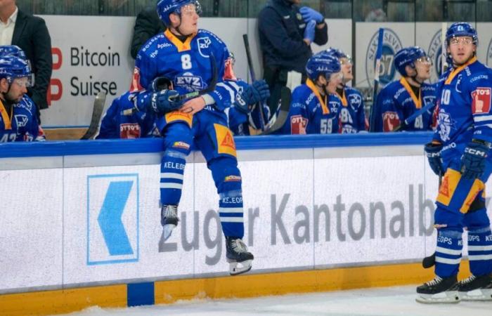 Hockey sobre hielo: Zug abofeteado por Berna