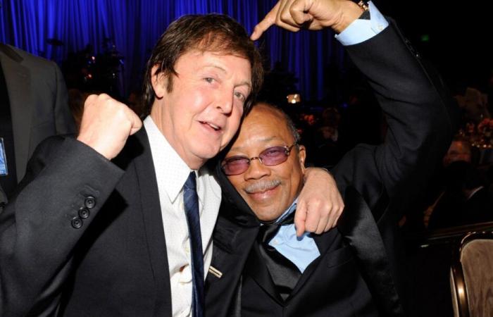 Paul McCartney rinde homenaje a Quincy Jones