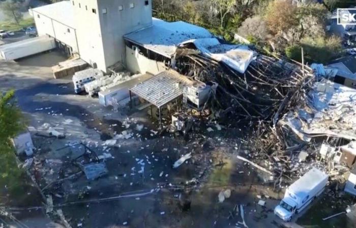 Impresionante explosión en un sitio de Givaudan: dos muertos