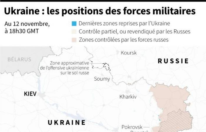 Rusia intensifica los ataques aéreos contra Kyiv – 13/11/2024 a las 12:10 p.m.