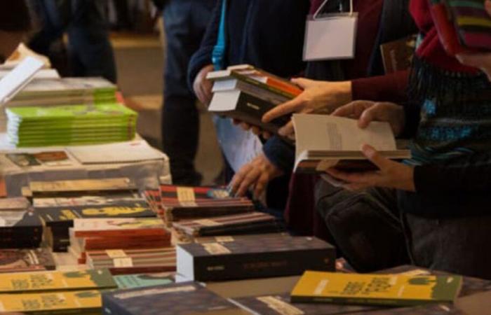 Sala para investigadores en la Feria del Libro de las Primeras Naciones