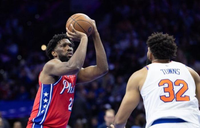 Joel Embiid y Paul George de los Sixers no están descartados para el miércoles contra los Cavs