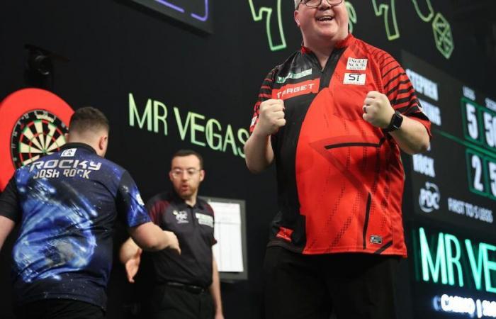 Calendario del Grand Slam de Dardos Mr Vegas de Stephen Bunting