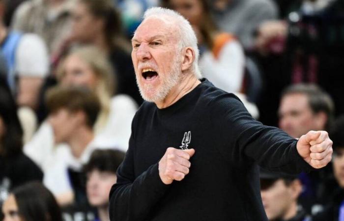 NBA. Gregg Popovich, entrenador de los Spurs, sufrió un ictus leve