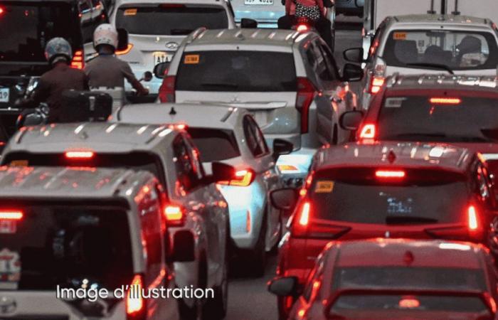 Colisión entre cinco camiones en la E19 en la frontera belga: se formaron enormes atascos