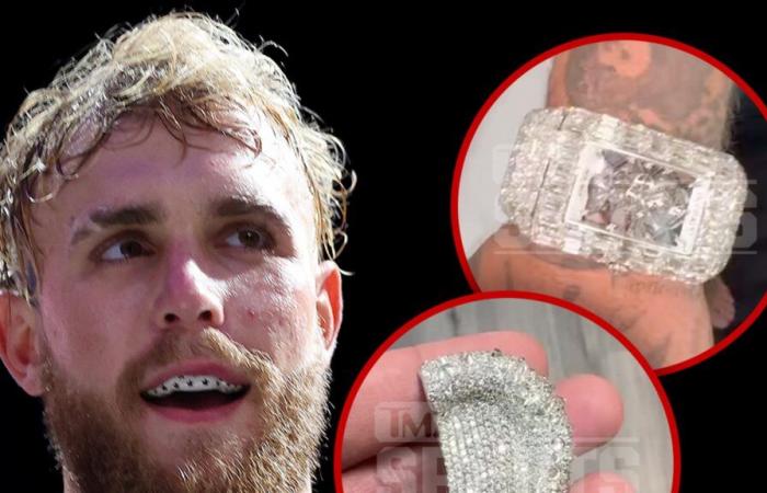 Jake Paul compra un reloj de 7 millones de dólares y cubiertas de orejas de diamantes antes de la pelea con Mike Tyson