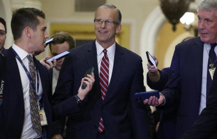 John Thune toma la delantera de los republicanos en el Senado