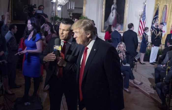 Trump elige al presentador de Fox, Pete Hegseth, como secretario de Defensa y sorprende al Pentágono