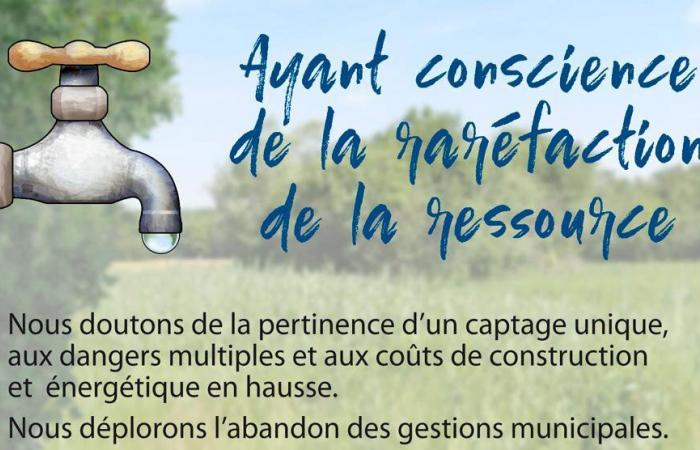 La asociación EAUX ACTES, defiende y preserva el agua en Xaintrie val Dordogne,