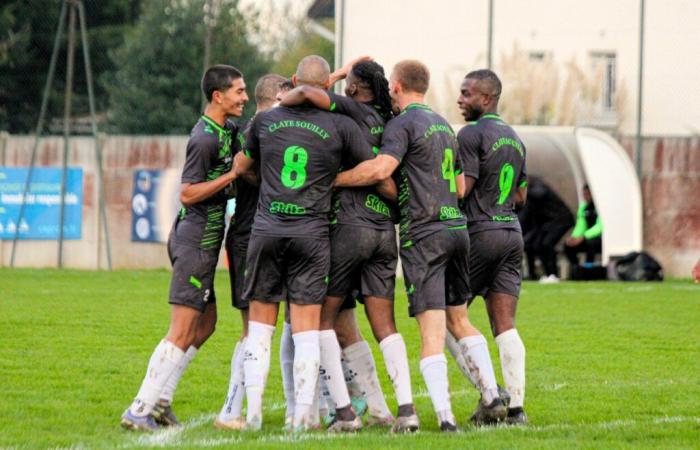 Este equipo de fútbol de Sena y Marne finalmente gana su primer partido de la temporada