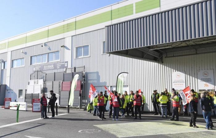 Los empleados de Leroy Merlin en Dordoña en huelga para exigir mejores salarios