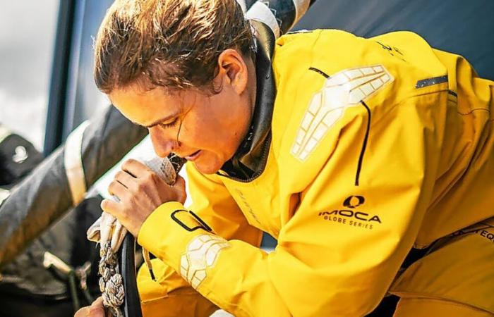 Vendée Globe: “Era mi mástil o mi vela”, dice Clarisse Crémer, ¡cuya vela de proa cayó al agua!