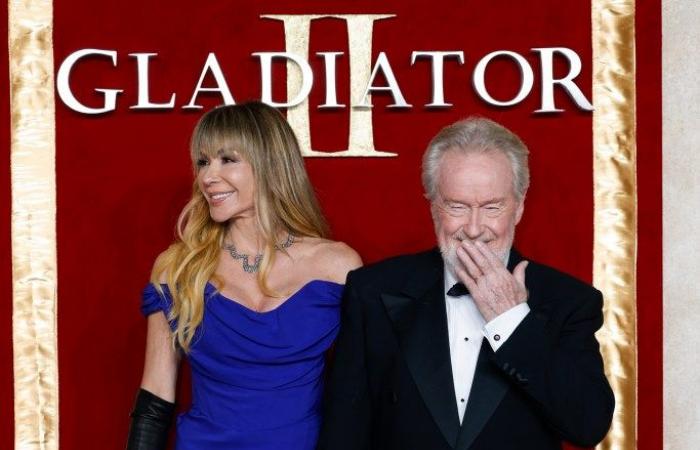 Paul Mescal, Connie Nielsen y Denzel Washington llegaron a la alfombra roja en el estreno real de ‘Gladiator II’ en Londres – fotos